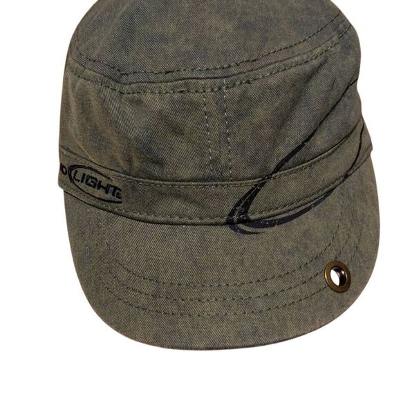 Bud Light Military Style Cadet Cap Army Green - Picture 1 of 11